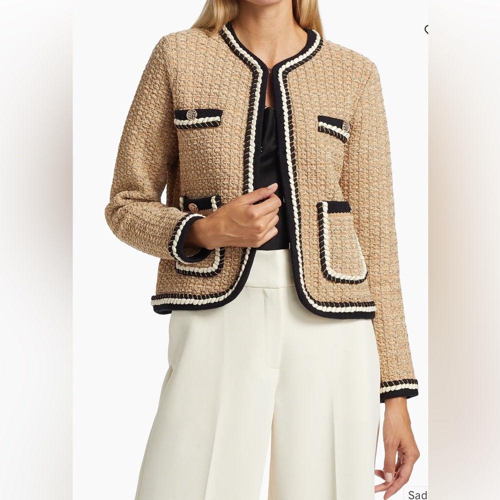 Elie Tahari Koka Wool-Blend Cardigan